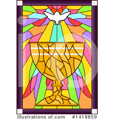 Royalty-Free (RF) Stained Glass Clipart Illustration by BNP Design Studio - Stock Sample #1418659