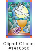 Stained Glass Clipart #1418666 by BNP Design Studio