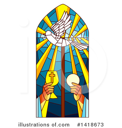 Royalty-Free (RF) Stained Glass Clipart Illustration by BNP Design Studio - Stock Sample #1418673