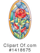 Stained Glass Clipart #1418675 by BNP Design Studio