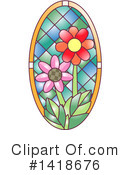 Stained Glass Clipart #1418676 by BNP Design Studio