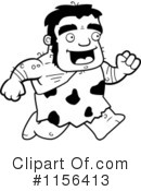 Stalky Caveman Character Clipart #1156413 by Cory Thoman