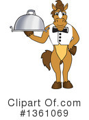 Stallion School Mascot Clipart #1361069 by Mascot Junction