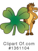 Stallion School Mascot Clipart #1361104 by Mascot Junction