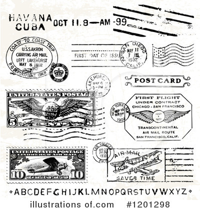 Postmark Clipart #1201298 by BestVector
