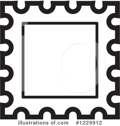 Royalty-Free (RF) Stamp Clipart Illustration by Lal Perera - Stock Sample #1229912