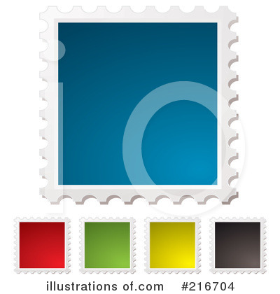 Postage Stamp Clipart #216704 by michaeltravers