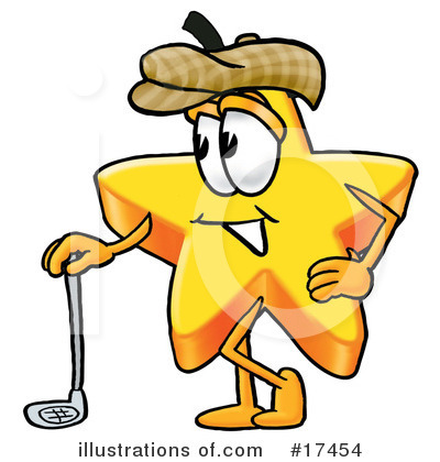 Royalty-Free (RF) Star Character Clipart Illustration by Mascot Junction - Stock Sample #17454