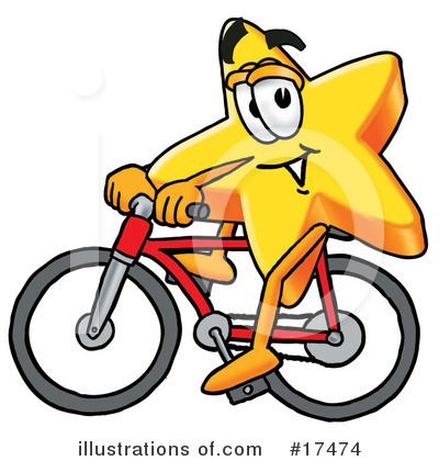 Royalty-Free (RF) Star Character Clipart Illustration by Mascot Junction - Stock Sample #17474