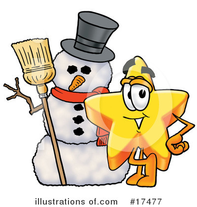 Royalty-Free (RF) Star Character Clipart Illustration by Mascot Junction - Stock Sample #17477
