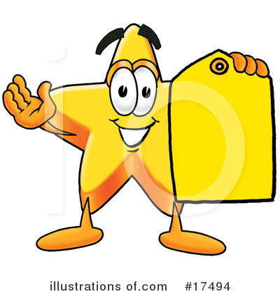 Star Mascot Clipart #17494 by Toons4Biz