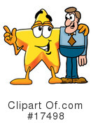 Star Character Clipart #17498 by Mascot Junction