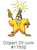 Star Character Clipart #17502 by Mascot Junction