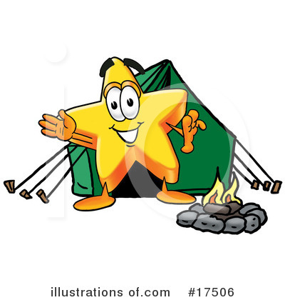 Star Mascot Clipart #17506 by Toons4Biz