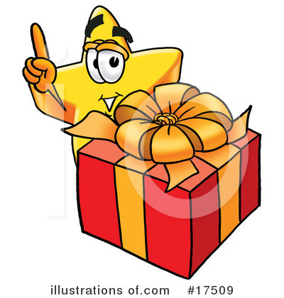 Star Mascot Clipart #17509 by Toons4Biz