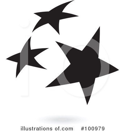 Royalty-Free (RF) Star Clipart Illustration by cidepix - Stock Sample #100979