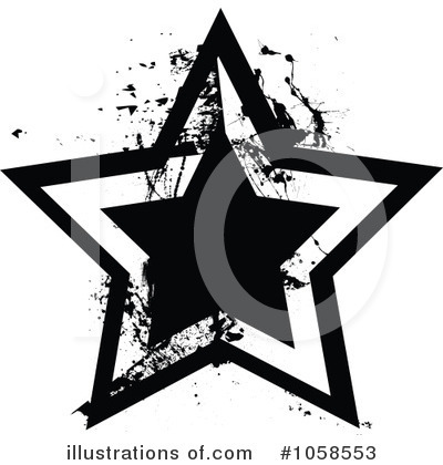 Royalty-Free (RF) Star Clipart Illustration by michaeltravers - Stock Sample #1058553