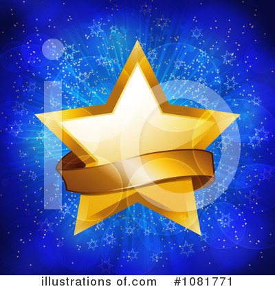 Royalty-Free (RF) Star Clipart Illustration by elaineitalia - Stock Sample #1081771