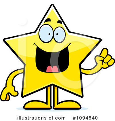 Royalty-Free (RF) Star Clipart Illustration by Cory Thoman - Stock Sample #1094840