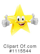 Star Clipart #1115544 by AtStockIllustration