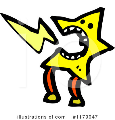 Royalty-Free (RF) Star Clipart Illustration by lineartestpilot - Stock Sample #1179047