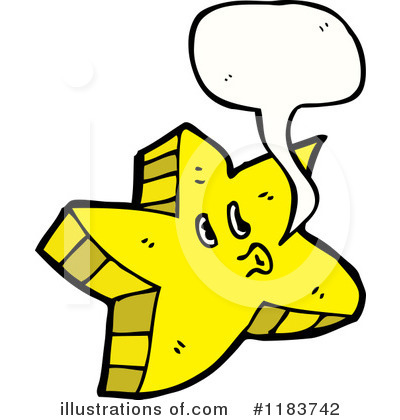 Royalty-Free (RF) Star Clipart Illustration by lineartestpilot - Stock Sample #1183742
