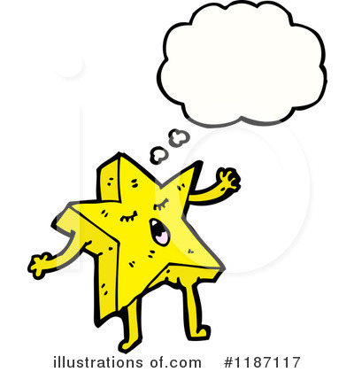 Royalty-Free (RF) Star Clipart Illustration by lineartestpilot - Stock Sample #1187117