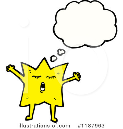Royalty-Free (RF) Star Clipart Illustration by lineartestpilot - Stock Sample #1187963