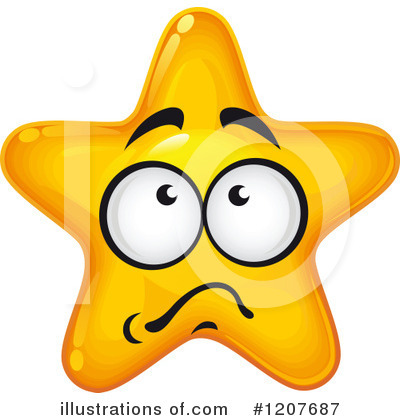 Royalty-Free (RF) Star Clipart Illustration by Vector Tradition SM - Stock Sample #1207687