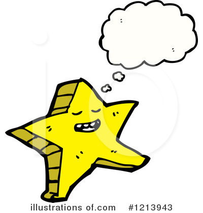 Royalty-Free (RF) Star Clipart Illustration by lineartestpilot - Stock Sample #1213943