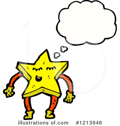 Royalty-Free (RF) Star Clipart Illustration by lineartestpilot - Stock Sample #1213946