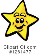 Star Clipart #1261477 by Chromaco