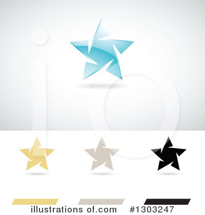 Royalty-Free (RF) Star Clipart Illustration by cidepix - Stock Sample #1303247