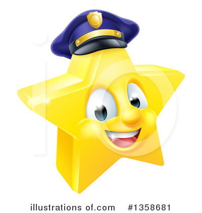 Police Man Clipart #1358681 by AtStockIllustration