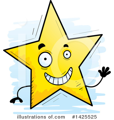Royalty-Free (RF) Star Clipart Illustration by Cory Thoman - Stock Sample #1425525