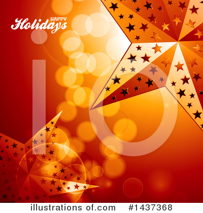 Happy Holidays Clipart #1437368 by elaineitalia