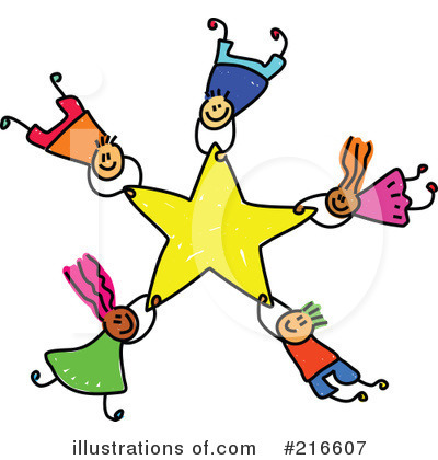 Royalty-Free (RF) Star Clipart Illustration by Prawny - Stock Sample #216607