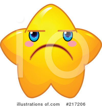 Royalty-Free (RF) Star Clipart Illustration by Pushkin - Stock Sample #217206