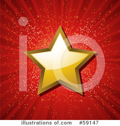Royalty-Free (RF) Star Clipart Illustration by elaineitalia - Stock Sample #59147