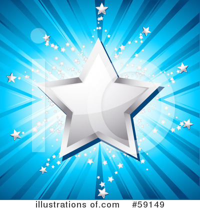 Royalty-Free (RF) Star Clipart Illustration by elaineitalia - Stock Sample #59149