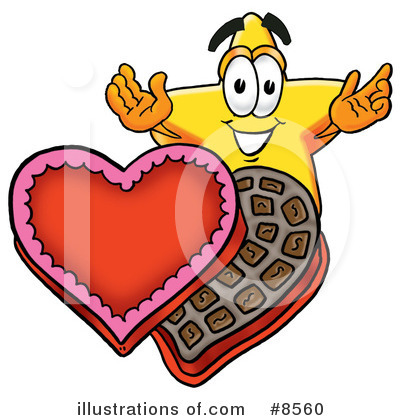 Royalty-Free (RF) Star Clipart Illustration by Mascot Junction - Stock Sample #8560