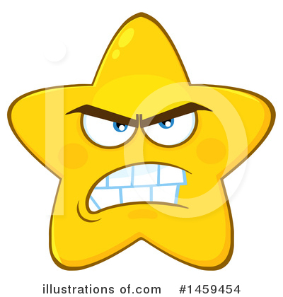 Star Mascot Clipart #1459454 by Hit Toon