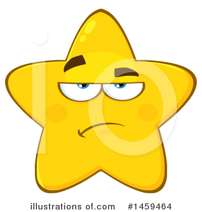 Star Mascot Clipart #1459464 by Hit Toon