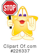 Star Mascot Clipart #226337 by Mascot Junction
