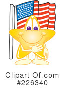 Star Mascot Clipart #226340 by Mascot Junction