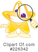 Star Mascot Clipart #226342 by Mascot Junction
