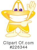 Star Mascot Clipart #226344 by Mascot Junction