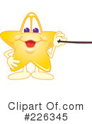 Star Mascot Clipart #226345 by Mascot Junction