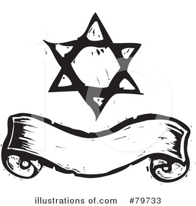 Royalty-Free (RF) Star Of David Clipart Illustration by xunantunich - Stock Sample #79733