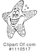 Starfish Clipart #1110517 by Dennis Holmes Designs